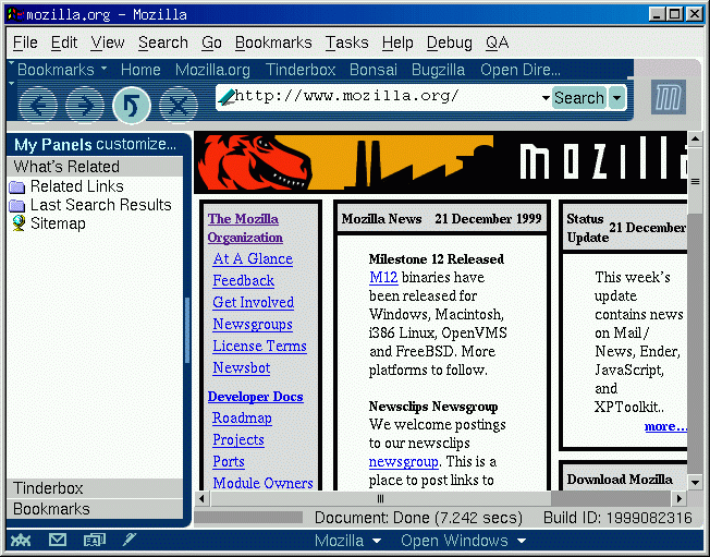 Mozilla 5 M12 screen shot